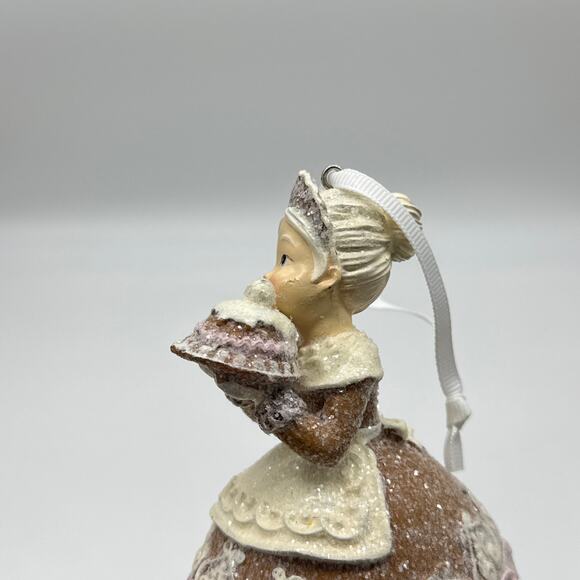 Set Santa & Mrs Claus Gingerbread Christmas Ornaments Bakery Sweet Shop NEW - Picture 9 of 10